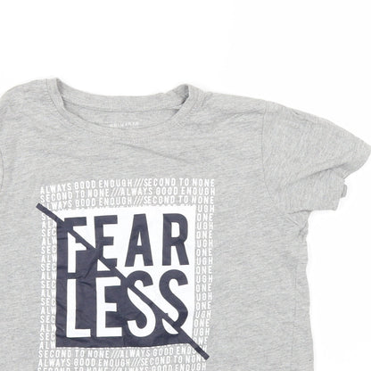 Primark Girls Grey   Basic T-Shirt Size 9-10 Years