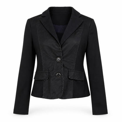 HF Womens Black   Jacket Coat Size S