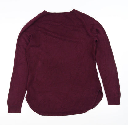 Vida Vi Womens Purple   Pullover Jumper Size M