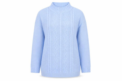 isle  Womens Blue   Pullover Jumper Size XL