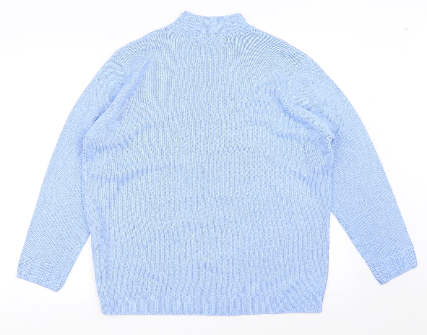 isle  Womens Blue   Pullover Jumper Size XL