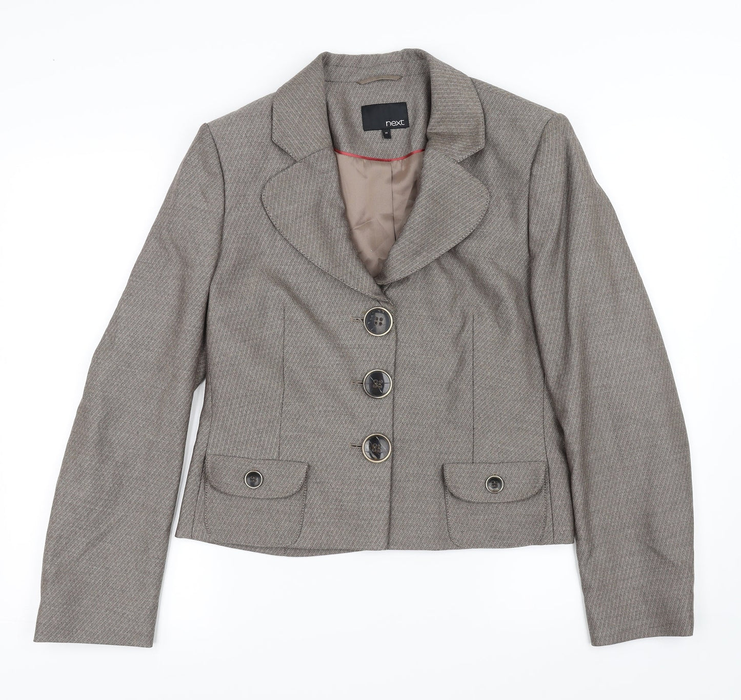Womens UK Size 14 NEXT Brown Jacket