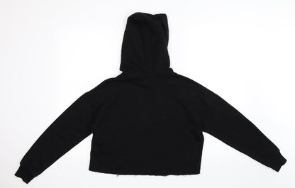 Newlook Girls Black   Pullover Hoodie Size 12-13 Years  - K, Bye