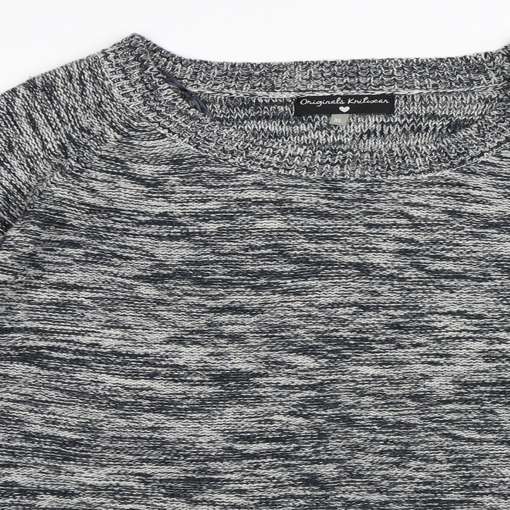 Originals Knitwear Mens Black   Pullover Jumper Size XL