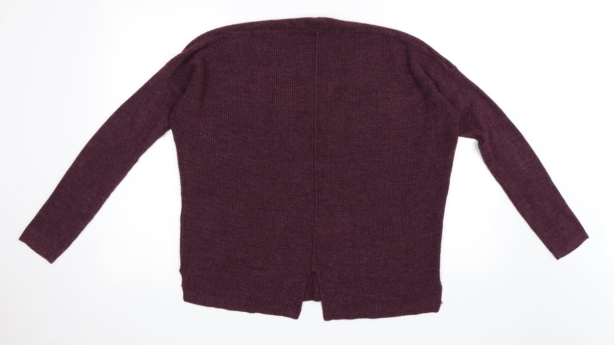 New Look Womens Purple   Pullover Jumper Size 8
