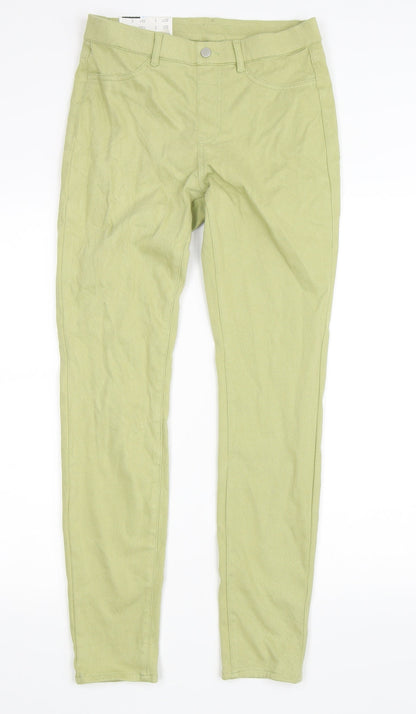 Uniqlo Womens Green   Skinny Jeans Size 28 in L29 in