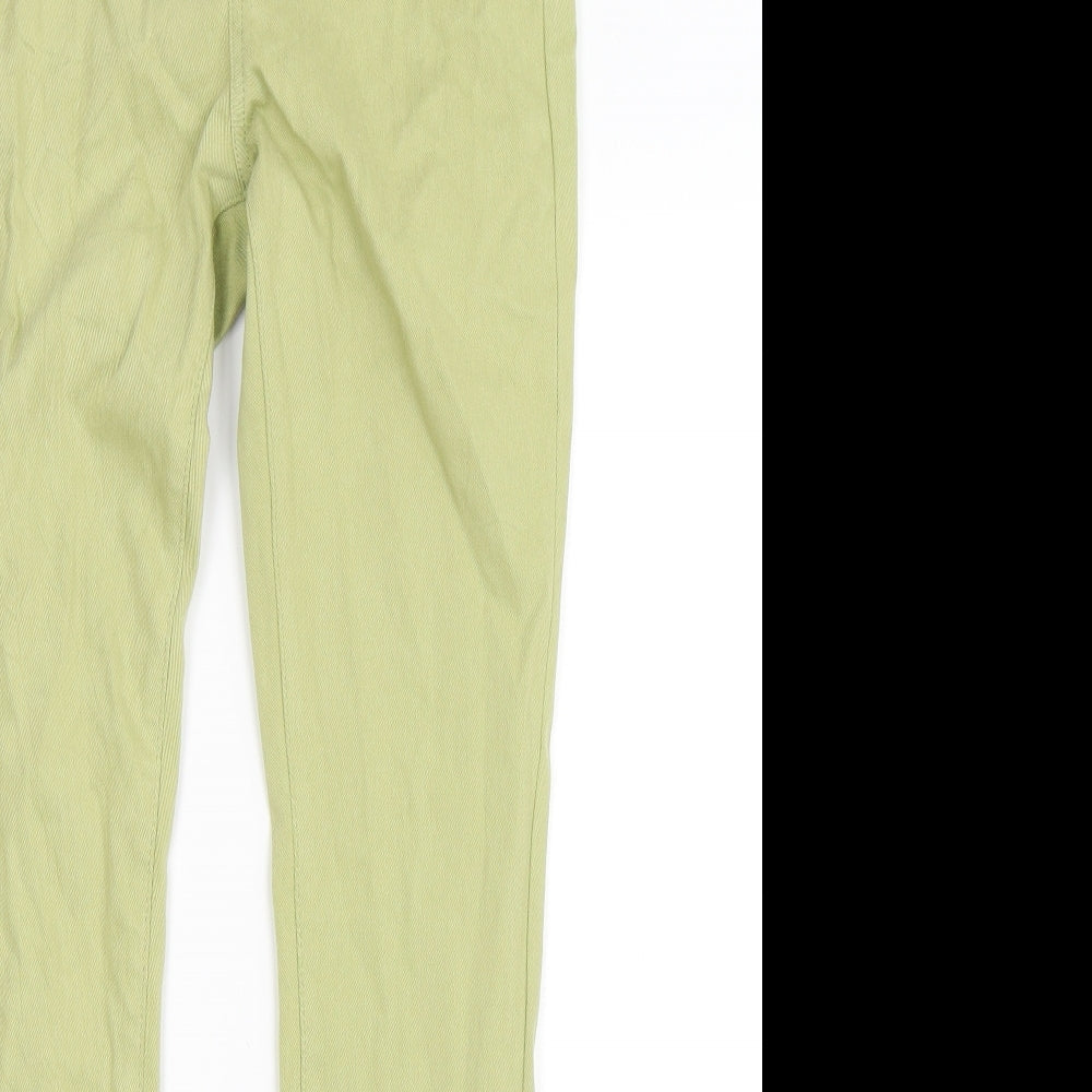 Uniqlo Womens Green   Skinny Jeans Size 28 in L29 in