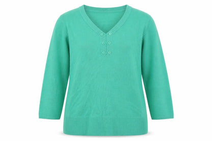 Klass Womens Green   Pullover Jumper Size XL