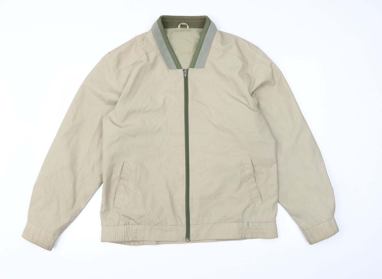 Mens UK Size L Little Woods Green Jacket