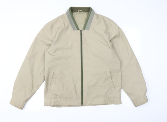 Mens UK Size L Little Woods Green Jacket