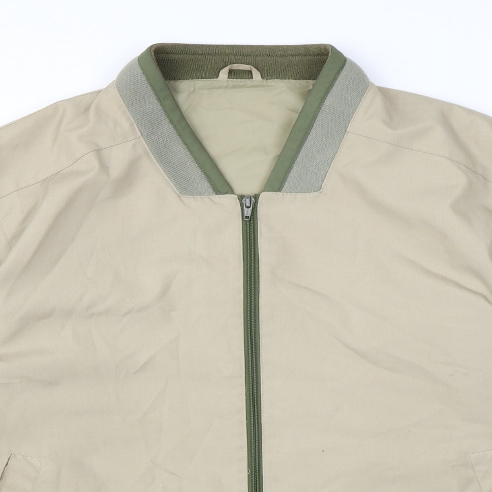 Mens UK Size L Little Woods Green Jacket