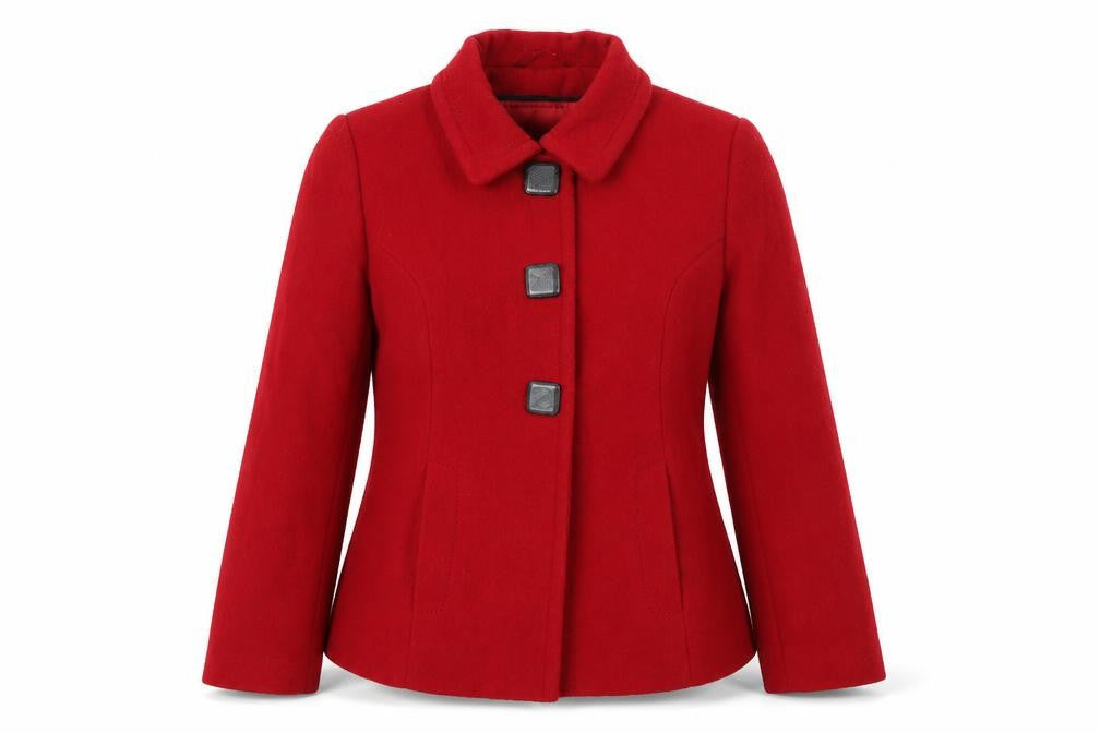 Womens UK Size 12 BM Red Jacket