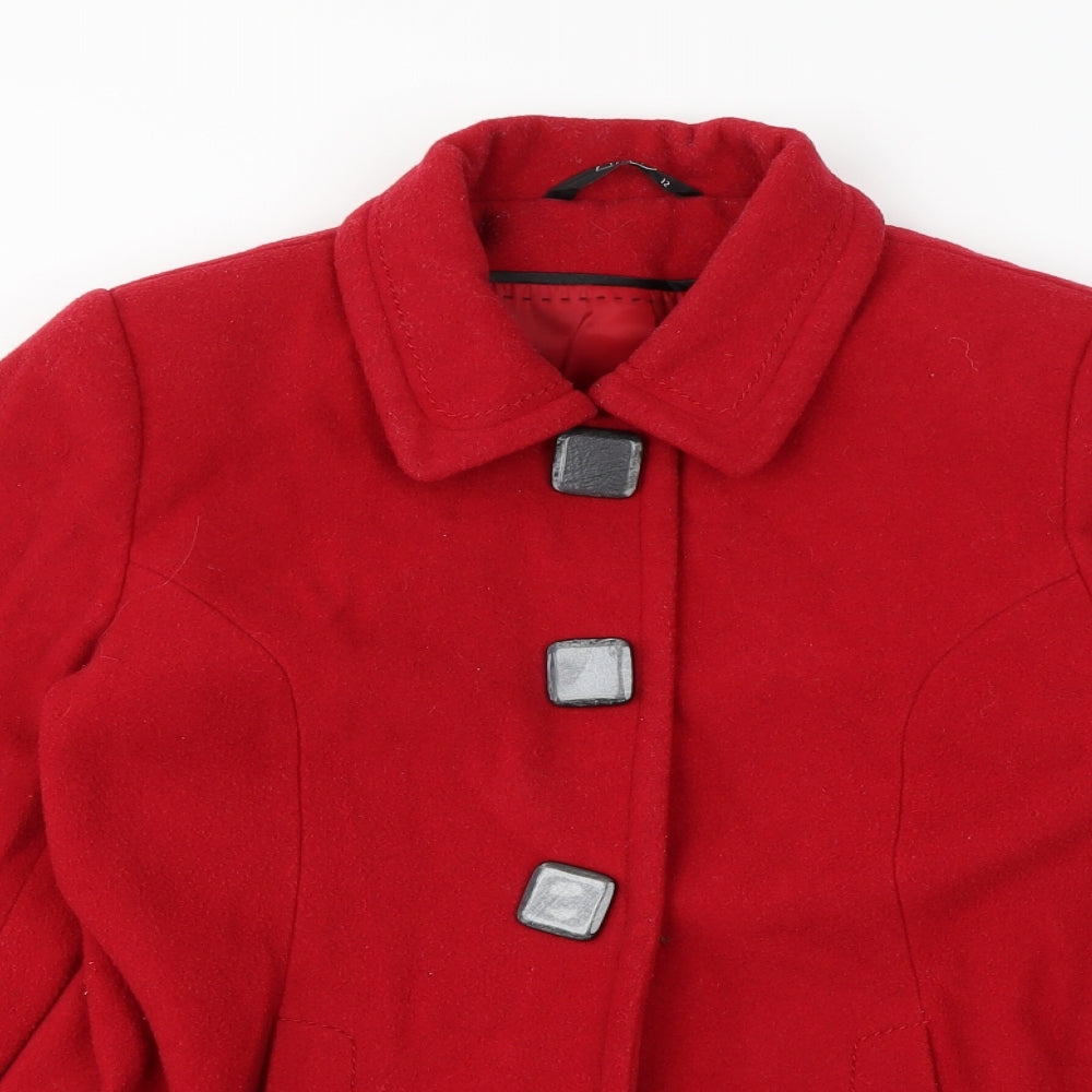 BM Womens Red   Jacket  Size 12