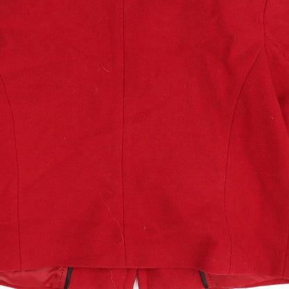 BM Womens Red   Jacket  Size 12