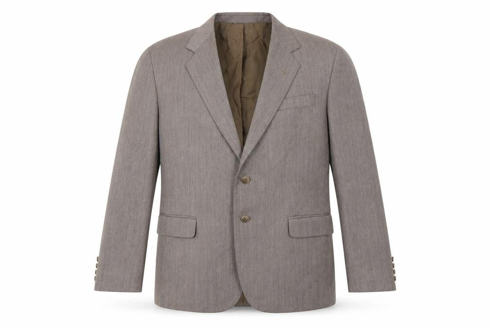 St Michael Mens Brown Jacket Blazer Size L