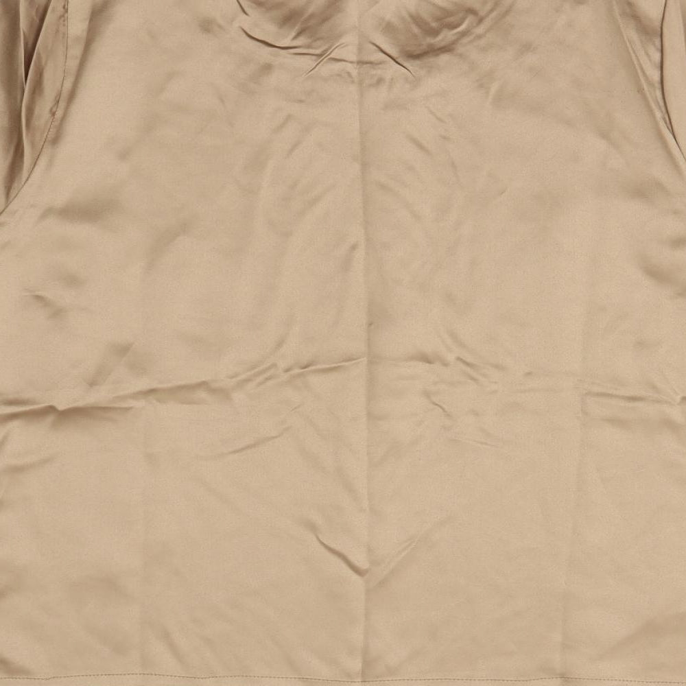 classics  Womens Gold   Basic Blouse Size 18