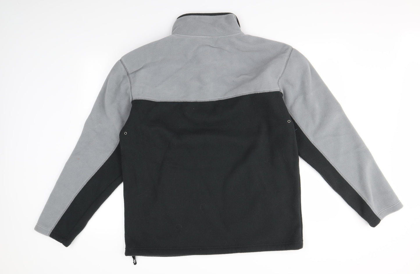 Active Sportswear Mens Grey   Henley Jumper Size M