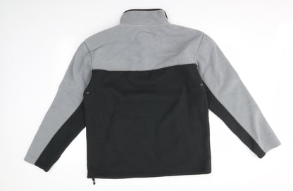Active Sportswear Mens Grey   Henley Jumper Size M