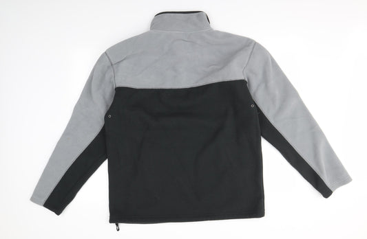 Active Sportswear Mens Grey   Henley Jumper Size M