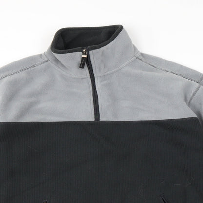 Active Sportswear Mens Grey   Henley Jumper Size M