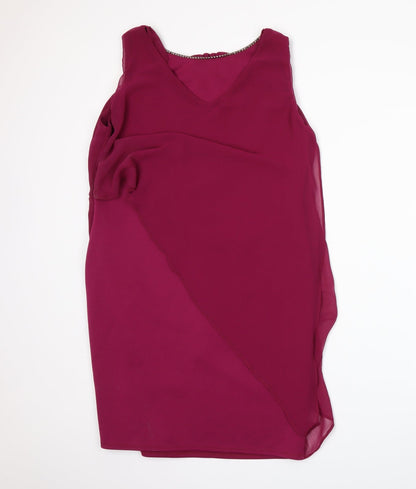 Wallis Womens Purple   A-Line  Size 12