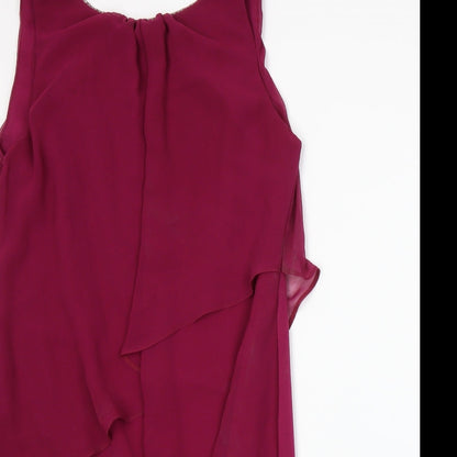 Wallis Womens Purple   A-Line  Size 12