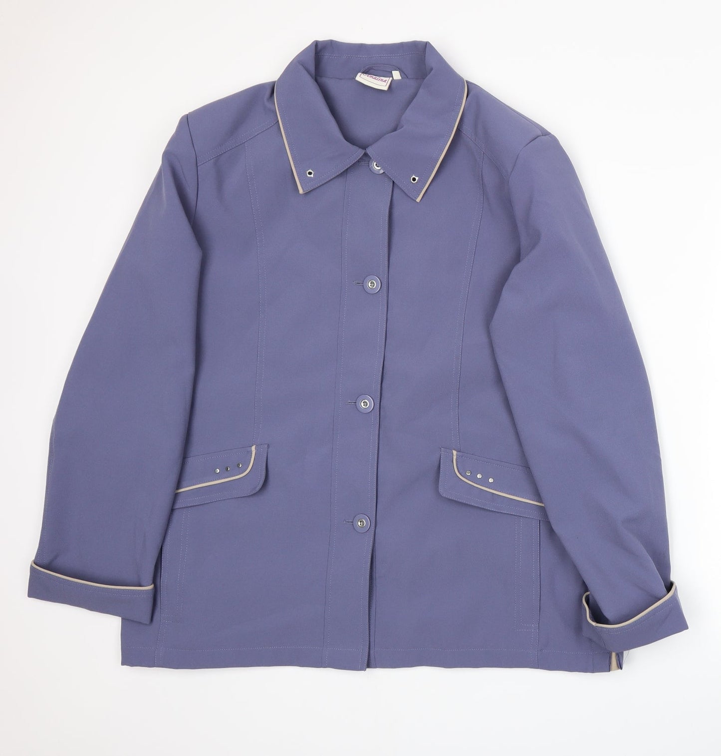 Amalina Womens Purple   Jacket  Size 18