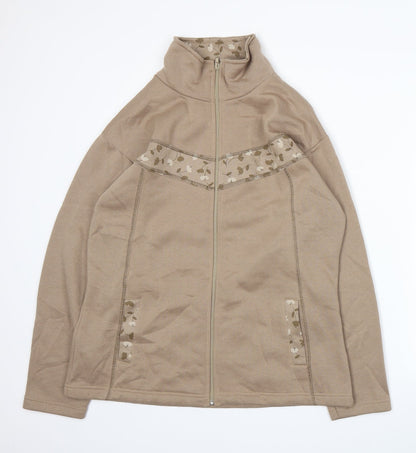 Womens UK Size XL Afibel Beige Jacket