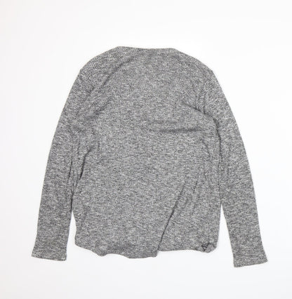 George Womens Grey  Knit Pullover Jumper Size 14