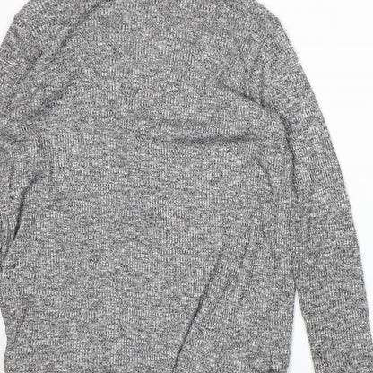 George Womens Grey  Knit Pullover Jumper Size 14
