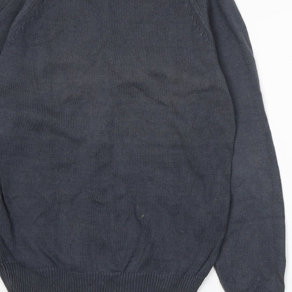 French Connection Mens Blue  Knit Pullover Jumper Size M
