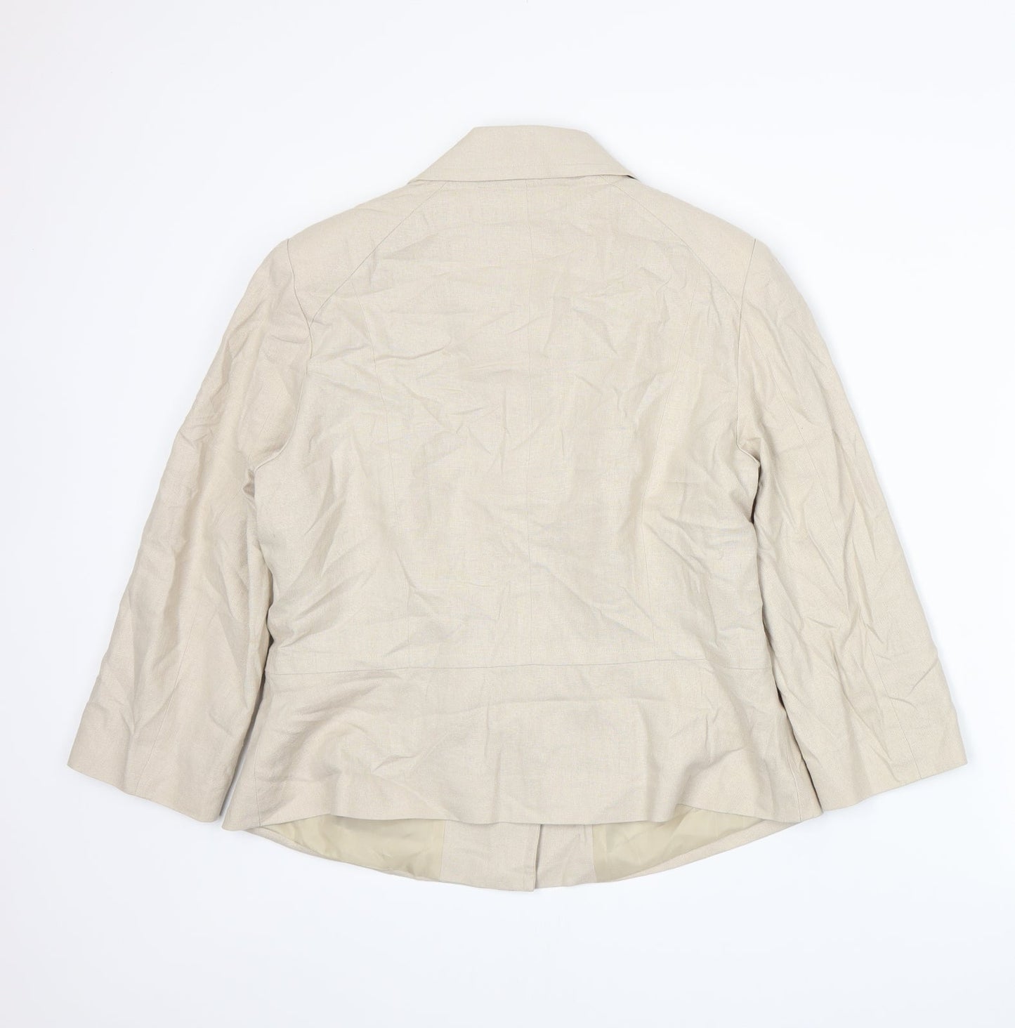 Autonomy Womens Beige   Jacket  Size 14