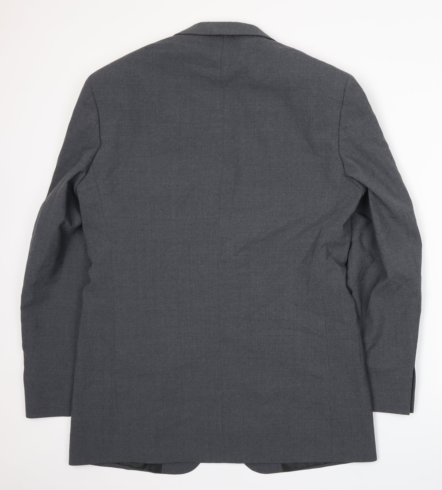 Mens UK Size XL Preworn Regular Grey Suit Jacket