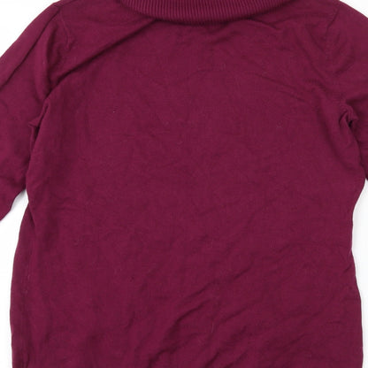 BPC Selection Womens Purple   Pullover Jumper Size S  - star