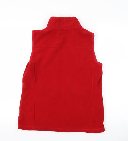Womens UK Size 10 BM collection Red Gilet
