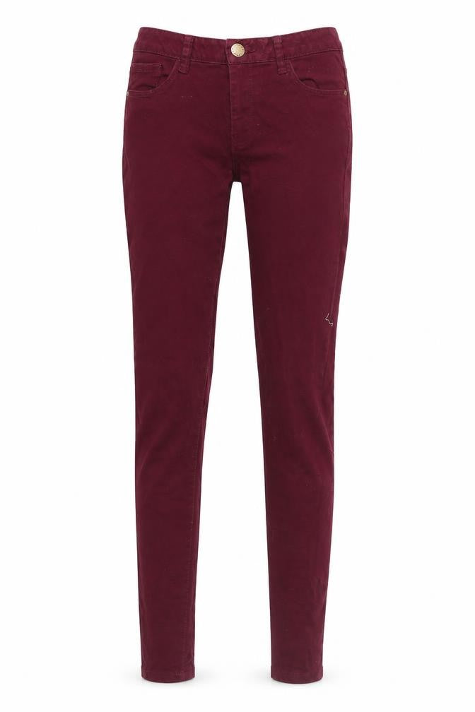 Womens UK Size 6 denim co Regular Fit Skinny Purple Jeans