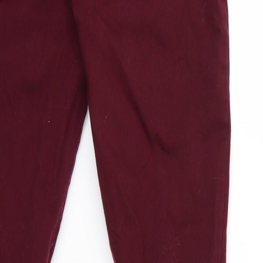 denim co Womens Purple  Denim Skinny Jeans Size 6 L26 in