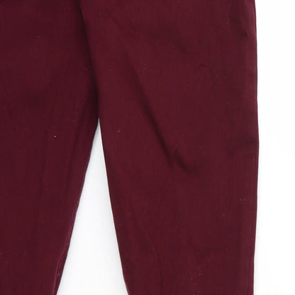 denim co Womens Purple  Denim Skinny Jeans Size 6 L26 in