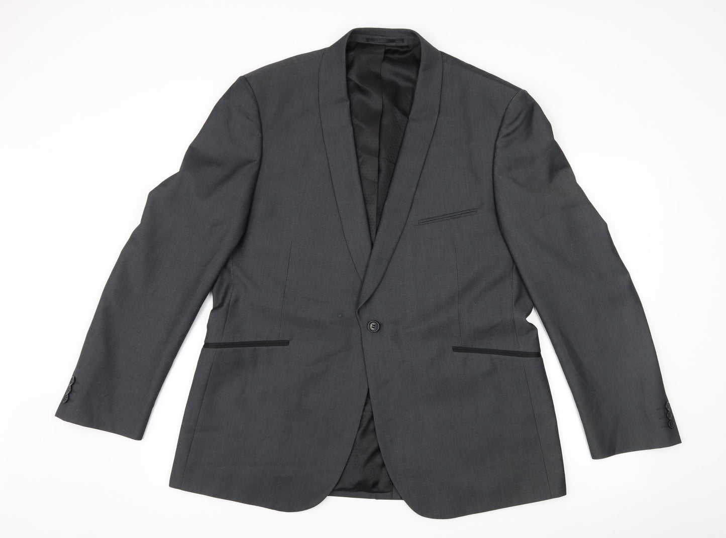 Mens UK Size 44 Taylor & Wright Regular Grey Suit Jacket