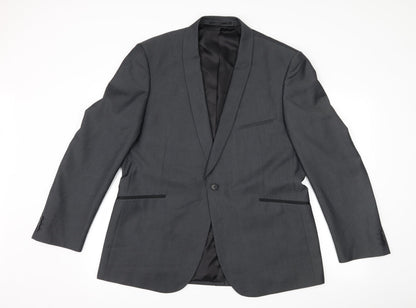 Mens UK Size 44 Taylor & Wright Regular Grey Suit Jacket