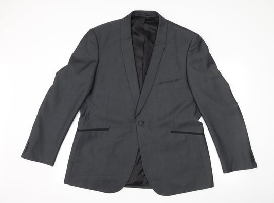 Mens UK Size 44 Taylor & Wright Regular Grey Suit Jacket