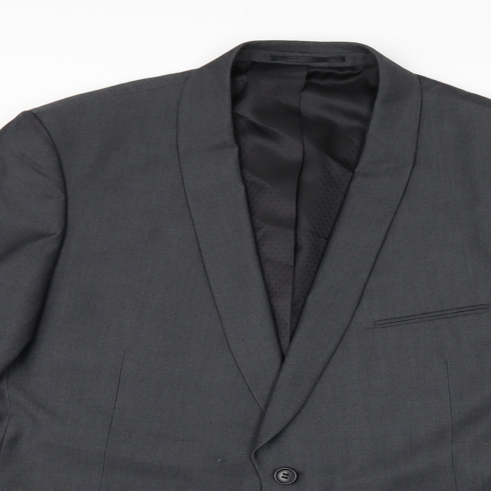 Mens UK Size 44 Taylor & Wright Regular Grey Suit Jacket