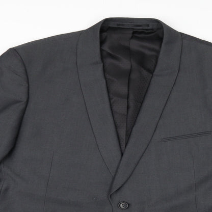 Mens UK Size 44 Taylor & Wright Regular Grey Suit Jacket
