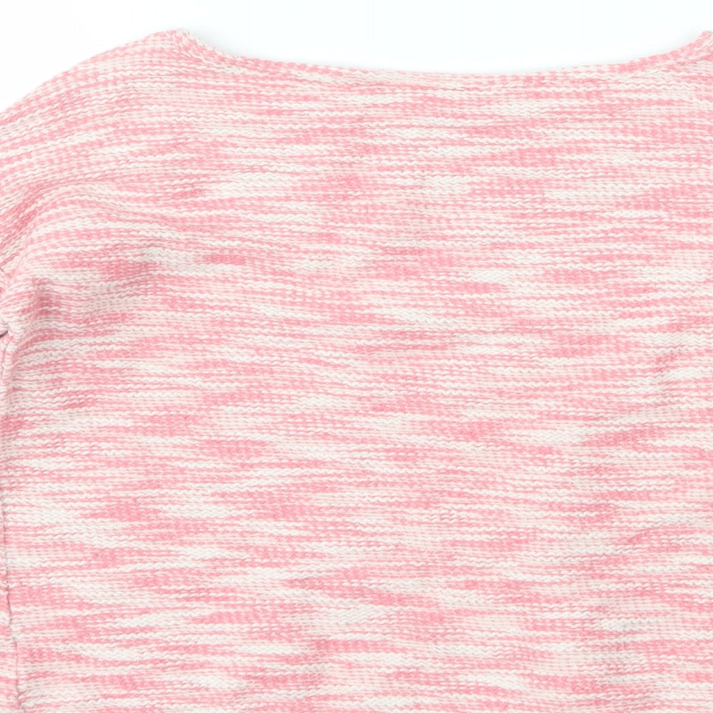 Next Girls Pink   Pullover Jumper Size 11 Years