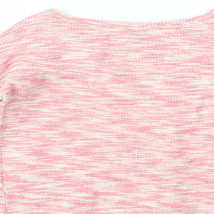 Next Girls Pink   Pullover Jumper Size 11 Years