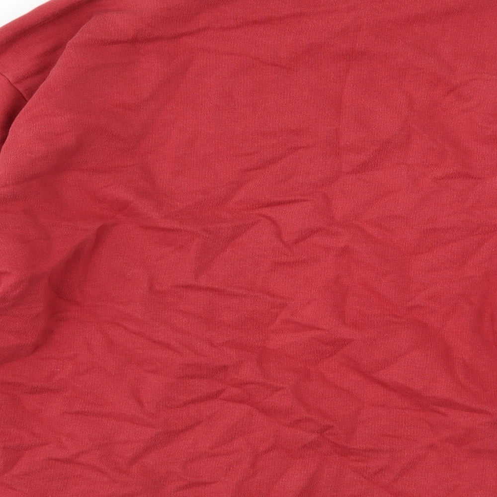 Mens UK Size M ASOS Red Pullover Sweatshirt