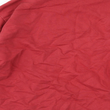 Mens UK Size M ASOS Red Pullover Sweatshirt
