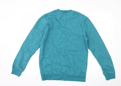 Mens UK Size S Matalan Blue Pullover Sweatshirt