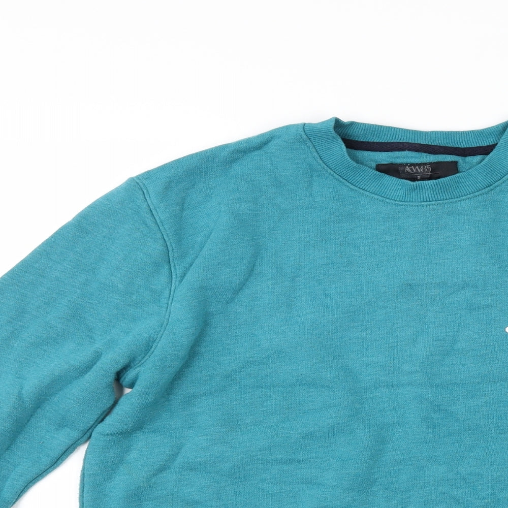 Mens UK Size S Matalan Blue Pullover Sweatshirt