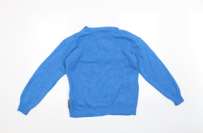 Amazon Womens Blue   Pullover Jumper Size S